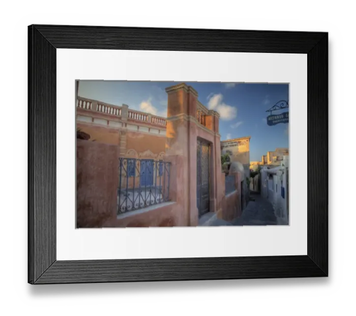 Framed Print : Oai, Santorini, Greece Framed Print : Oai, Santorini, Greece