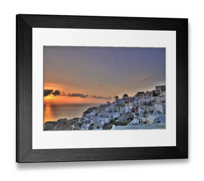 Framed Print : Oai, Santorini, Greece Framed Print : Oai, Santorini, Greece