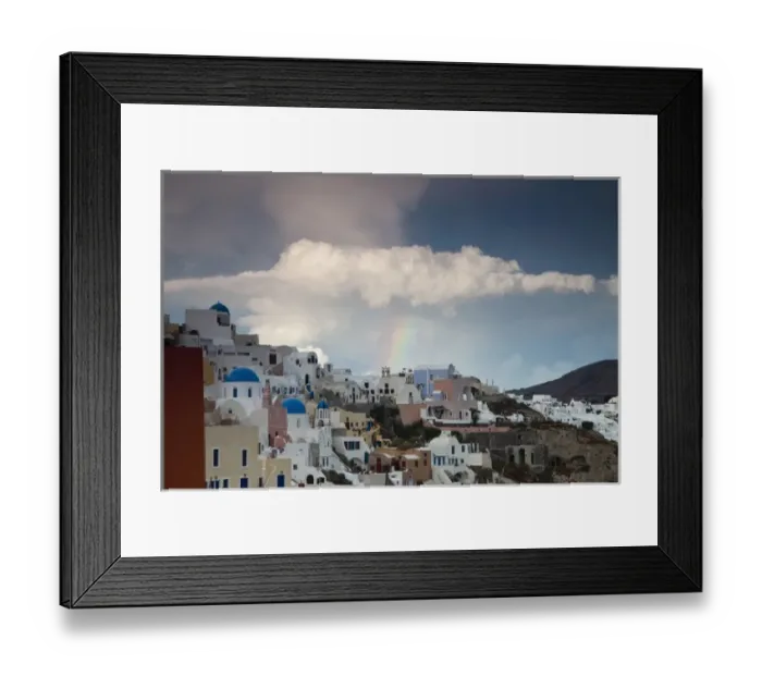 Framed Print : Oia, Santorini, Greece Framed Print : Oia, Santorini, Greece