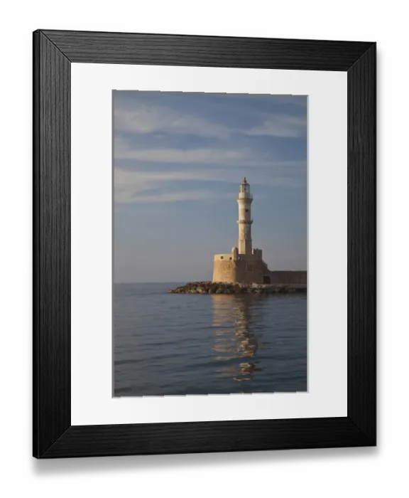 Framed Print : Europe, Greece, Greek Island, Crete, Chania, Venitian Lighthouse, Harbor, Old Town Framed Print : Europe, Greece, Greek Island, Crete, Chania, Venitian Lighthouse, Harbor, Old Town