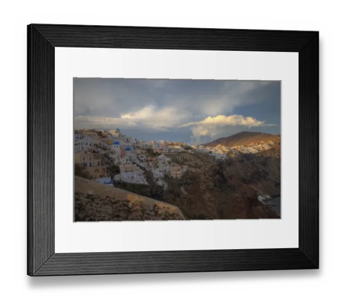 Framed Print : Oia, Santorini, Greece Framed Print : Oia, Santorini, Greece