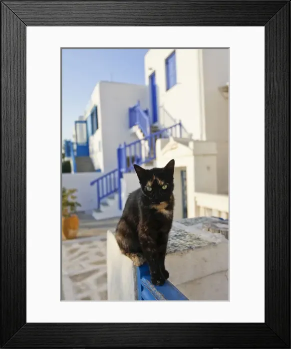 Framed Print : Mykonos, Greece. Street scene Framed Print : Mykonos, Greece. Street scene