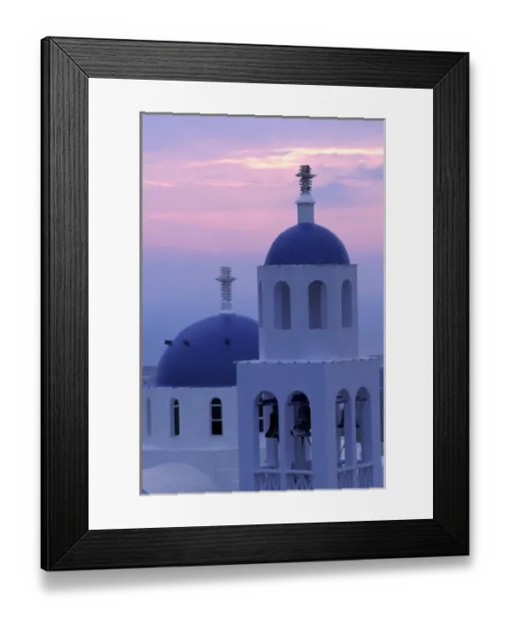 Framed Print : Europe, Greece, Santorini. Traditional architecture Framed Print : Europe, Greece, Santorini. Traditional architecture