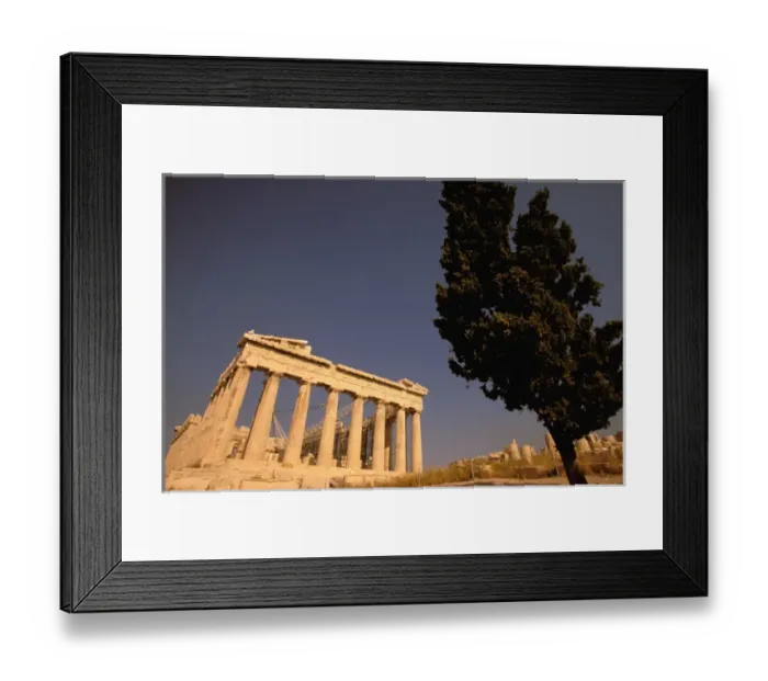 Framed Print : Europe, Greece, Athens, Attica, The Acropolis. Parthenon