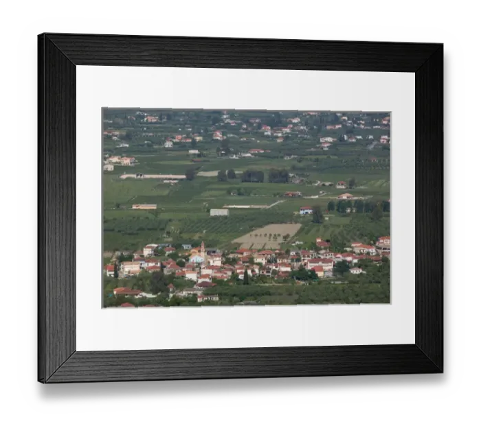 Framed Print : GREECE-Ionian Islands-ZAKYNTHOS: Suburbs from Venetian Kastro Castle Framed Print : GREECE-Ionian Islands-ZAKYNTHOS: Suburbs from Venetian Kastro Castle