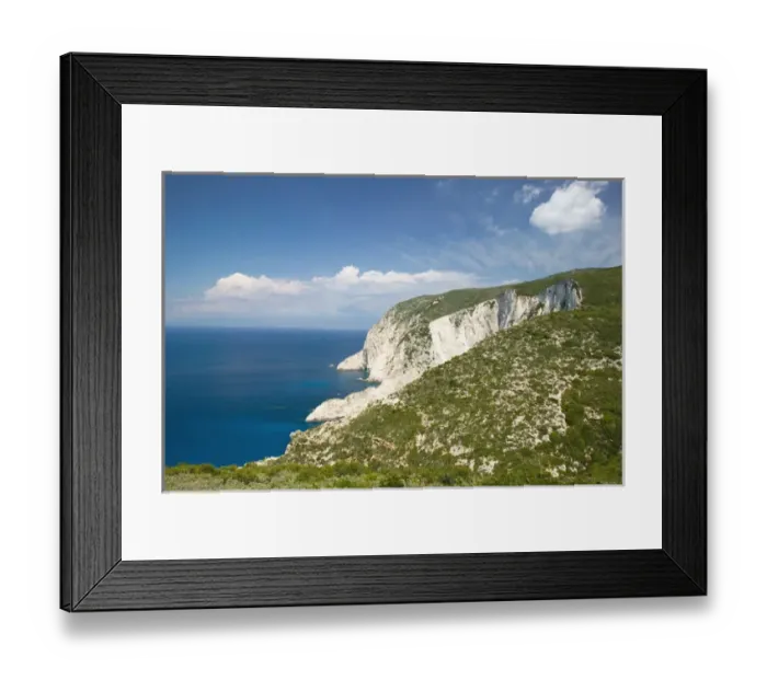 Framed Print : GREECE-Ionian Islands-ZAKYNTHOS-SHIPWRECK BEACH: Shipwreck (Navagio) Beach- Cliffs Framed Print : GREECE-Ionian Islands-ZAKYNTHOS-SHIPWRECK BEACH: Shipwreck (Navagio) Beach- Cliffs
