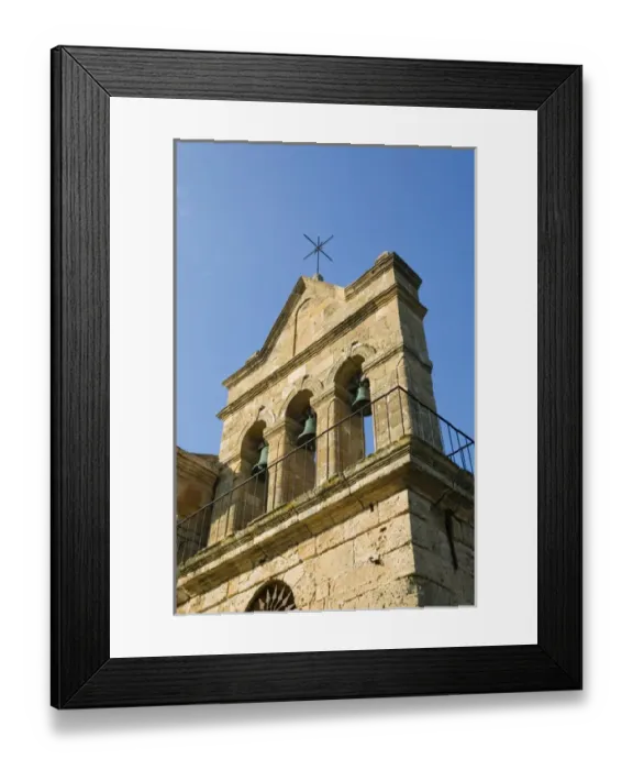 Framed Print : GREECE-Ionian Islands-ZAKYNTHOS: Agios Nikolaos Church Bell Tower Framed Print : GREECE-Ionian Islands-ZAKYNTHOS: Agios Nikolaos Church Bell Tower