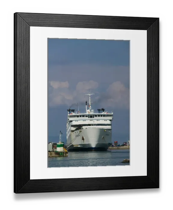Framed Print : GREECE-Northeastern Aegean Islands-LESVOS (Mytilini)-Mytilini Town: Greek Island Ferry Framed Print : GREECE-Northeastern Aegean Islands-LESVOS (Mytilini)-Mytilini Town: Greek Island Ferry