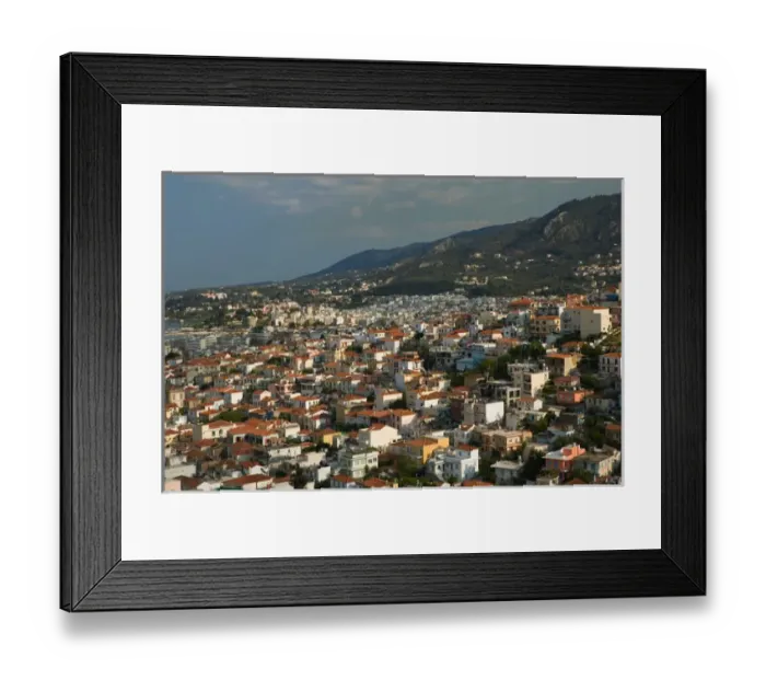 Framed Print : GREECE-Northeastern Aegean Islands-LESVOS (Mytilini)-Mytilini Town: Mytilini Town Framed Print : GREECE-Northeastern Aegean Islands-LESVOS (Mytilini)-Mytilini Town: Mytilini Town