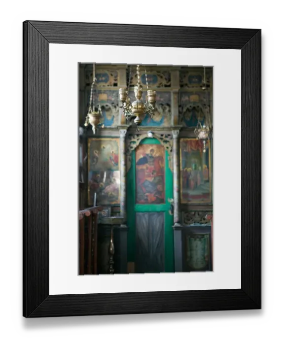 Framed Print : GREECE-Northeastern Aegean Islands-LESVOS (Mytilini)-Petra: Panagia Glykofilousa Framed Print : GREECE-Northeastern Aegean Islands-LESVOS (Mytilini)-Petra: Panagia Glykofilousa