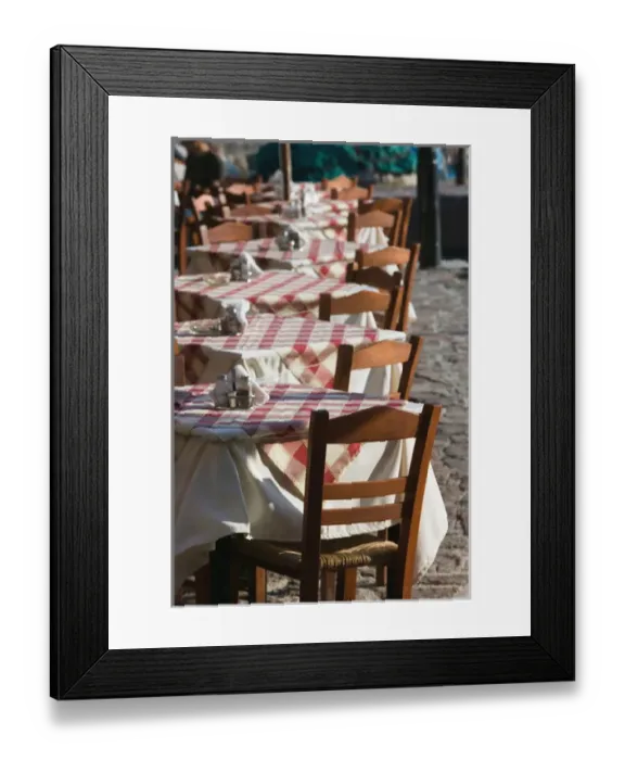 Framed Print : GREECE-Northeastern Aegean Islands-LESVOS (Mytilini)-Mithymna (Molyvos): Fishing