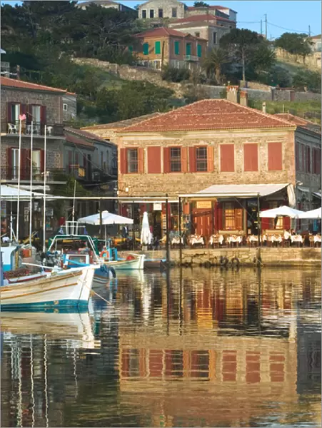 GREECE-Northeastern Aegean Islands-LESVOS (Mytilini)-Mithymna (Molyvos): Fishing