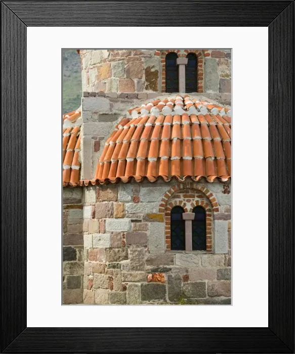 Framed Print : GREECE-Northeastern Aegean Islands-LESVOS (Mytilini)-Filia: Detail of the Panaghias