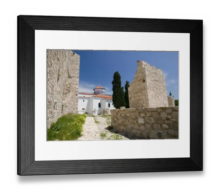 Framed Print : GREECE-Northeastern Aegean Islands-SAMOS-Pythagorio: Castle of Lykourgos Logothetis Framed Print : GREECE-Northeastern Aegean Islands-SAMOS-Pythagorio: Castle of Lykourgos Logothetis