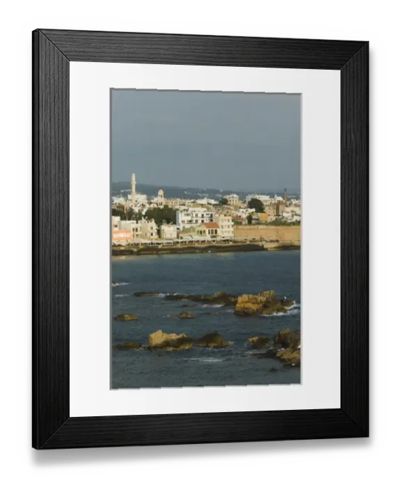 Framed Print : GREECE-CRETE-Hania Province-Hania: Venetian Port  /  Sunrise