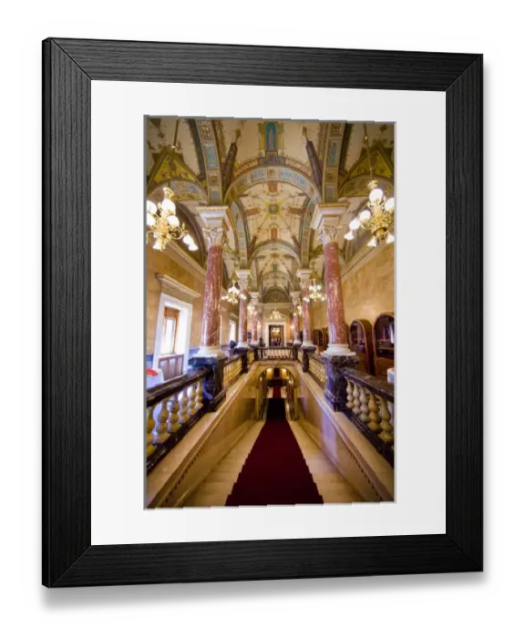 Framed Print : Europe, Hungary, Budapest. Interior of Parliament Building, Budapest, Hungary Credit as Framed Print : Europe, Hungary, Budapest. Interior of Parliament Building, Budapest, Hungary Credit as