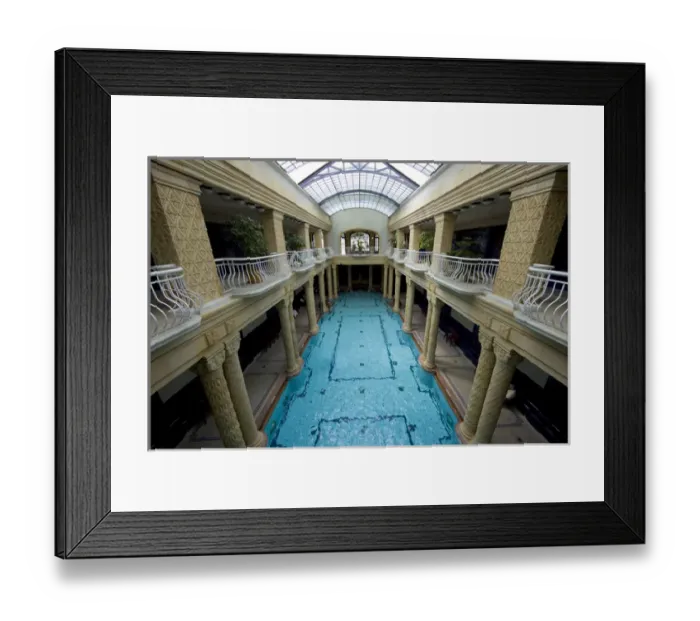 Framed Print : Europe, Hungary, Budapest. Pool inside St. Gellerts Hotel. Credit as: Jim Zuckerman Framed Print : Europe, Hungary, Budapest. Pool inside St. Gellerts Hotel. Credit as: Jim Zuckerman