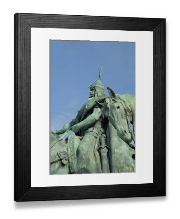 Framed Print : Hungary, Budapest, Pest, Heros Square. Millennium Monument built in 1896 for citys 1 Framed Print : Hungary, Budapest, Pest, Heros Square. Millennium Monument built in 1896 for citys 1