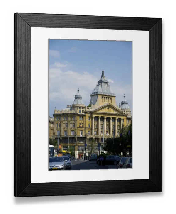 Framed Print : Europe, Hungary, Budapest, Pest, St. Stephens Basilica