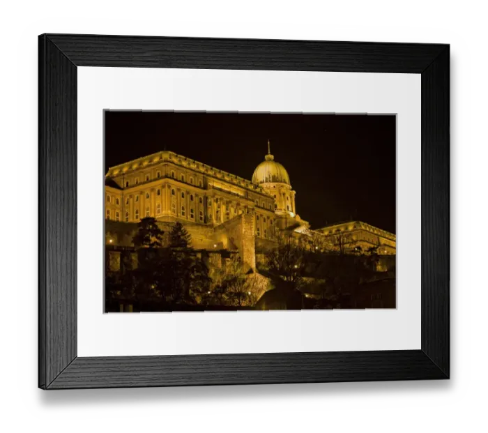 Framed Print : Seeing the sites of Budapest Huogary from the Danube River
