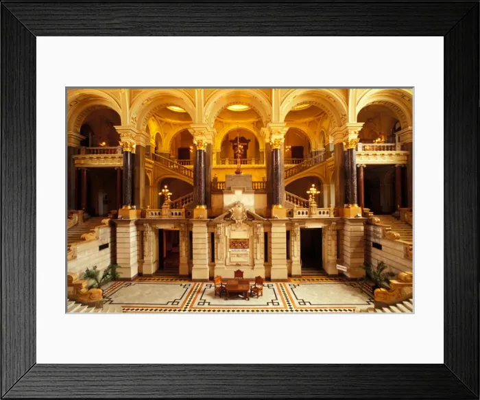 Framed Print : Hungary, Budapest, Ethnographical museum Framed Print : Hungary, Budapest, Ethnographical museum