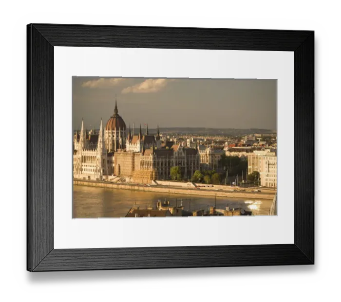Framed Print : View from Castle Hill, Buda side Central Budapest, H Capital of ungary, Europe Framed Print : View from Castle Hill, Buda side Central Budapest, H Capital of ungary, Europe