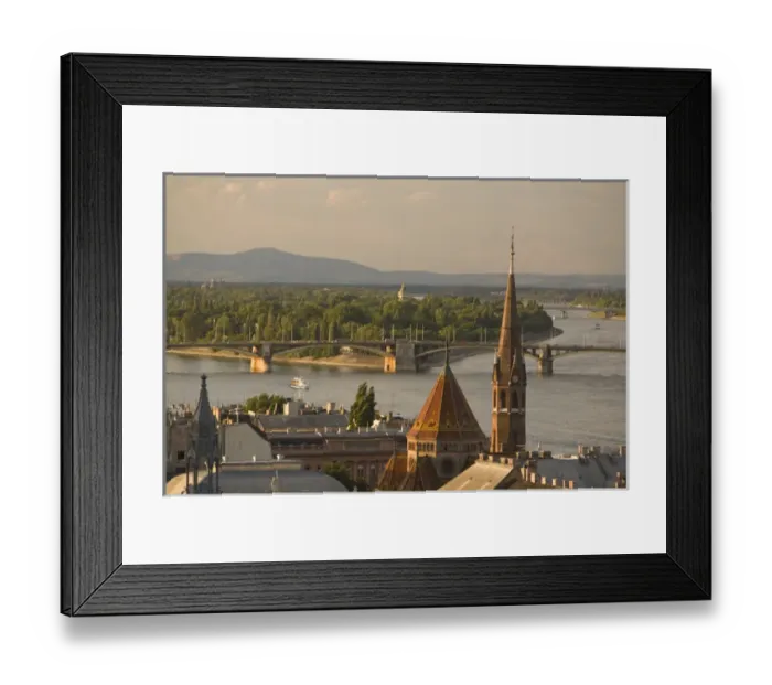 Framed Print : View from Castle Hill, Buda side Central Budapest, H Capital of ungary, Europe Framed Print : View from Castle Hill, Buda side Central Budapest, H Capital of ungary, Europe