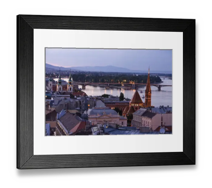 Framed Print : View from Castle Hill, Buda side Central Budapest, H Capital of ungary, Europe Framed Print : View from Castle Hill, Buda side Central Budapest, H Capital of ungary, Europe