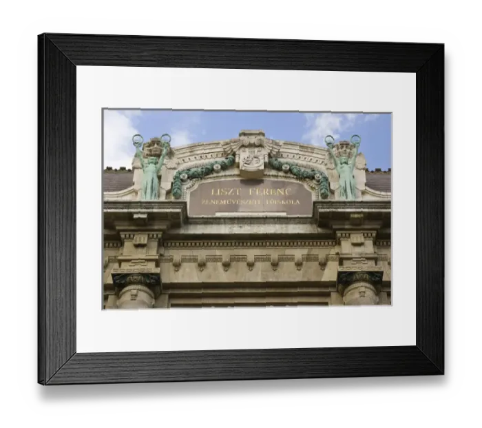 Framed Print : The Liszt Ferenc Academy of Music founded by pianist and composer Franz Liszt around 1880 Framed Print : The Liszt Ferenc Academy of Music founded by pianist and composer Franz Liszt around 1880