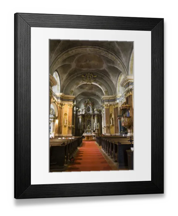 Framed Print : Gothic style Franciscan Church of Pest built in 1250, Central Budapest, Capital of Hungary Framed Print : Gothic style Franciscan Church of Pest built in 1250, Central Budapest, Capital of Hungary