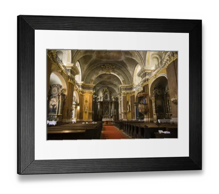 Framed Print : Gothic style Franciscan Church of Pest built in 1250, Central Budapest, Capital of Hungary Framed Print : Gothic style Franciscan Church of Pest built in 1250, Central Budapest, Capital of Hungary