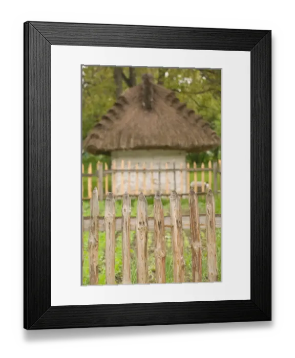 Framed Print : HUNGARY-WESTERN TRANSDANUBIA-Szombathely: Vas Museum Village  /  Open Air Museum