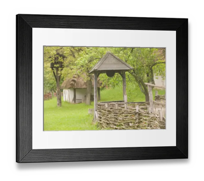 Framed Print : HUNGARY-WESTERN TRANSDANUBIA-Szombathely: Vas Museum Village  /  Open Air Museum