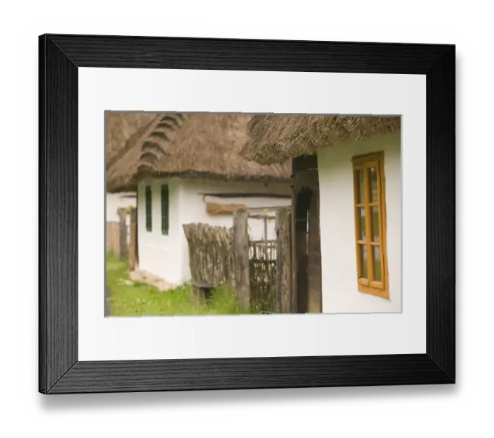 Framed Print : HUNGARY-WESTERN TRANSDANUBIA-Szombathely: Vas Museum Village  /  Open Air Museum