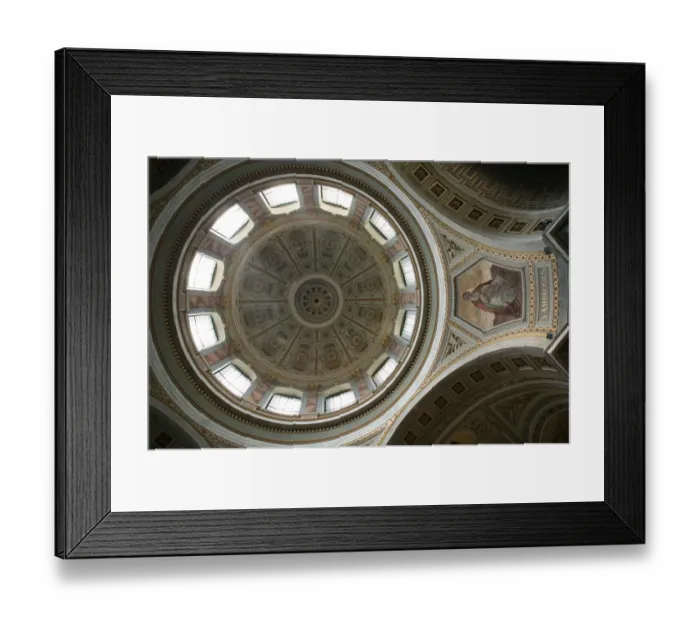 Framed Print : HUNGARY-DANUBE BEND-Estergom: Estergom Basilica (b. 1856)- Dome Interior Framed Print : HUNGARY-DANUBE BEND-Estergom: Estergom Basilica (b. 1856)- Dome Interior