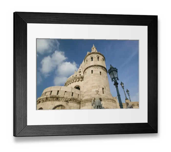 Framed Print : HUNGARY-Budapest: Buda / Castle Hill- Fishermans Bastion Framed Print : HUNGARY-Budapest: Buda / Castle Hill- Fishermans Bastion