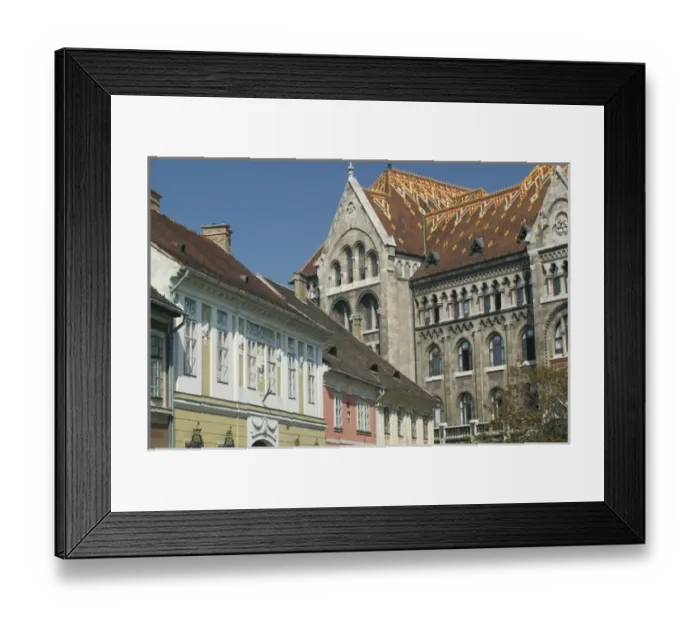 Framed Print : HUNGARY-Budapest: Castle Hill (Buda)- Museum of Military History Detail Framed Print : HUNGARY-Budapest: Castle Hill (Buda)- Museum of Military History Detail