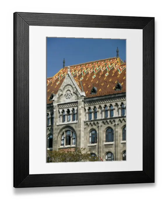 Framed Print : HUNGARY-Budapest: Castle Hill (Buda)- Museum of Military History Detail Framed Print : HUNGARY-Budapest: Castle Hill (Buda)- Museum of Military History Detail