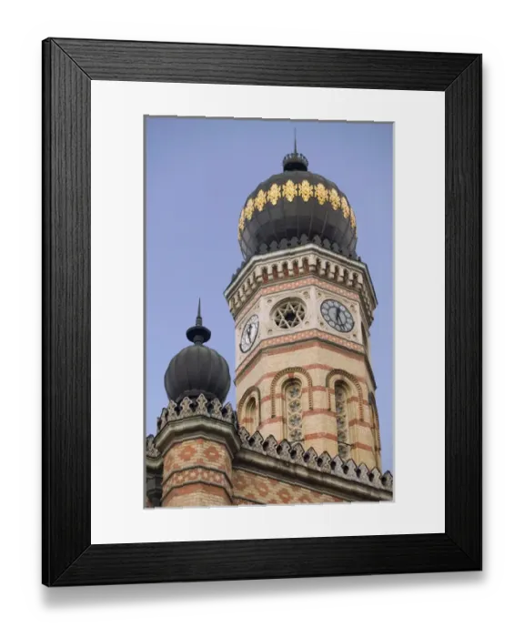 Framed Print : HUNGARY-Budapest: Pest- Great Synagogue (b. 1859) - Largest Synagogue in Europe Framed Print : HUNGARY-Budapest: Pest- Great Synagogue (b. 1859) - Largest Synagogue in Europe