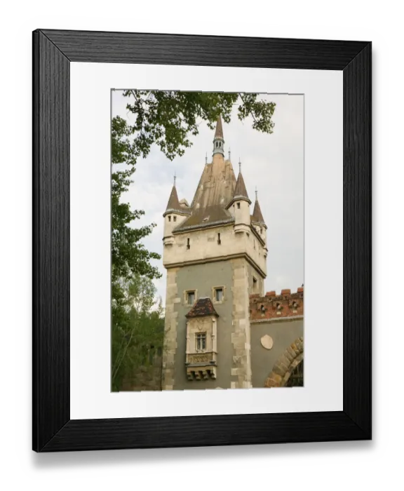 Framed Print : HUNGARY-Budapest: Varosliget / City Park- Vaydahunyad Castle Framed Print : HUNGARY-Budapest: Varosliget / City Park- Vaydahunyad Castle
