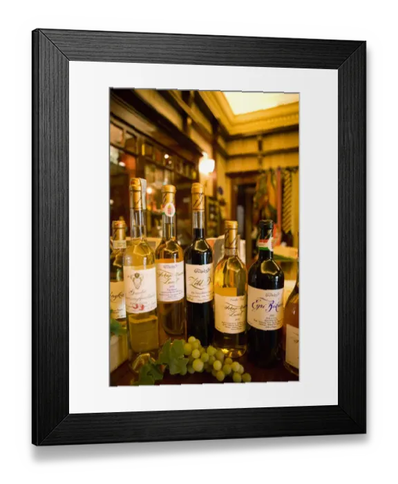 Framed Print : HUNGARY-Budapest: Varosliget / City Park- Custom Wine Bottles at Gundel Framed Print : HUNGARY-Budapest: Varosliget / City Park- Custom Wine Bottles at Gundel