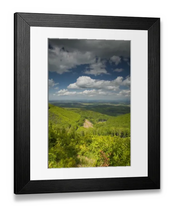 Framed Print : HUNGARY-Northern Uplands / Matra Hills-Matrahaza: Matra Hills View Framed Print : HUNGARY-Northern Uplands / Matra Hills-Matrahaza: Matra Hills View
