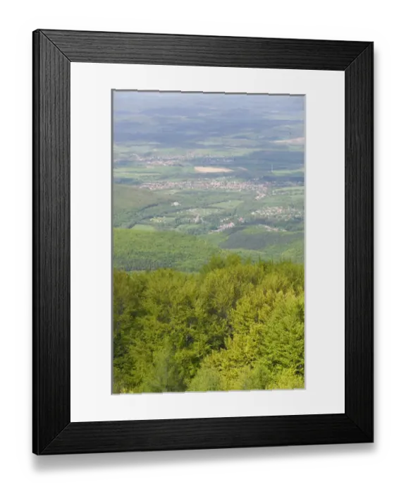 Framed Print : HUNGARY-Northern Uplands / Matra Hills-Kekesteto: Mt. Kekes- Tallest Mountain in Hungary Framed Print : HUNGARY-Northern Uplands / Matra Hills-Kekesteto: Mt. Kekes- Tallest Mountain in Hungary