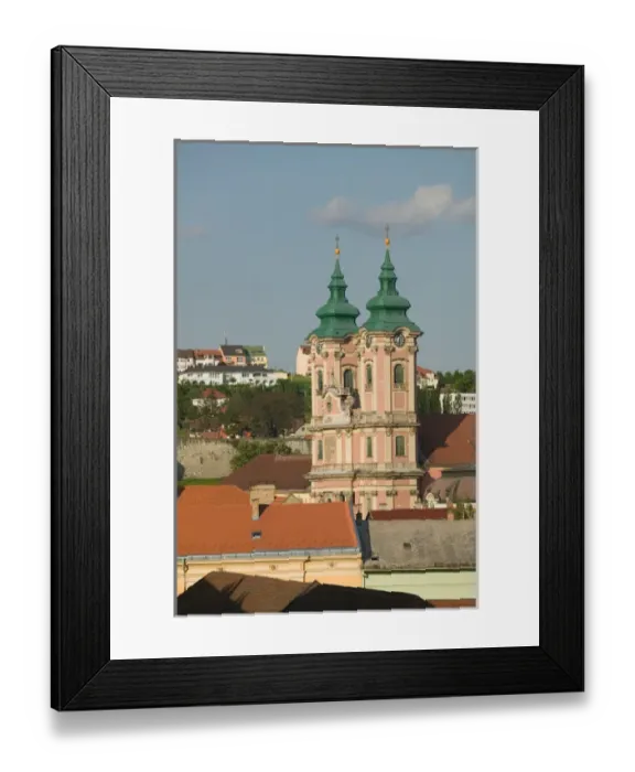 Framed Print : HUNGARY-Northern Uplands  /  Bukk Hills-Eger: One of Hungarys Prime Wine Growing