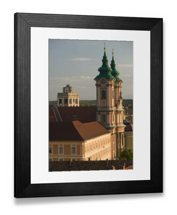 Framed Print : HUNGARY-Northern Uplands  /  Bukk Hills-Eger: One of Hungarys Prime Wine Growing