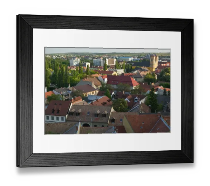 Framed Print : HUNGARY-Northern Uplands  /  Bukk Hills-Eger: One of Hungarys Prime Wine Growing