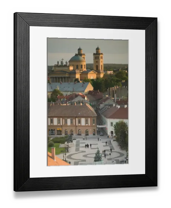Framed Print : HUNGARY-Northern Uplands  /  Bukk Hills-Eger: One of Hungarys Prime Wine Growing