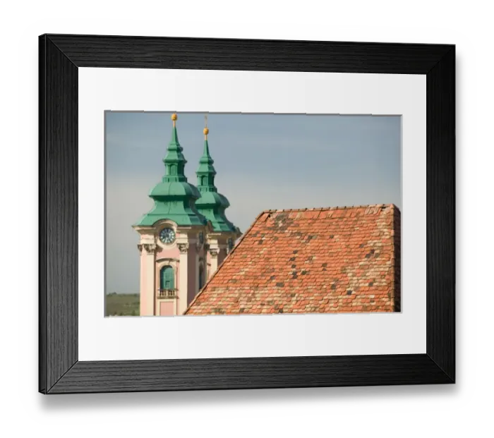 Framed Print : HUNGARY-Northern Uplands- EGER: Minorite Church (b. 1771)
