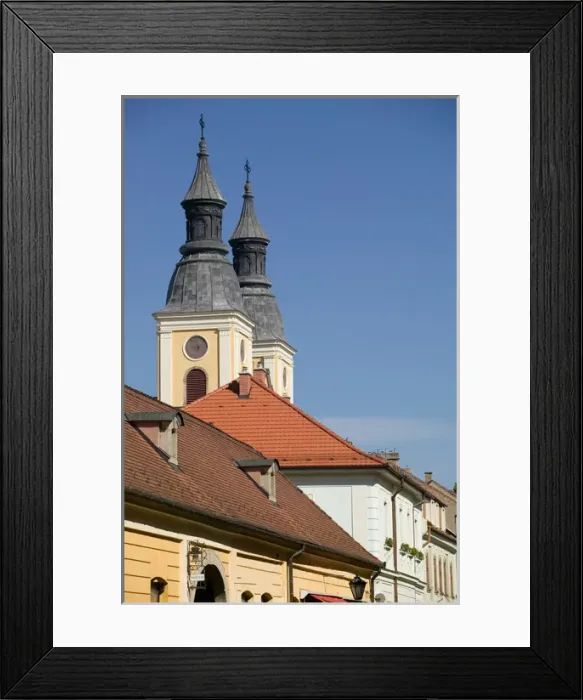 Framed Print : HUNGARY-Northern Uplands- EGER: Cistercian Church (b. 1743) Framed Print : HUNGARY-Northern Uplands- EGER: Cistercian Church (b. 1743)