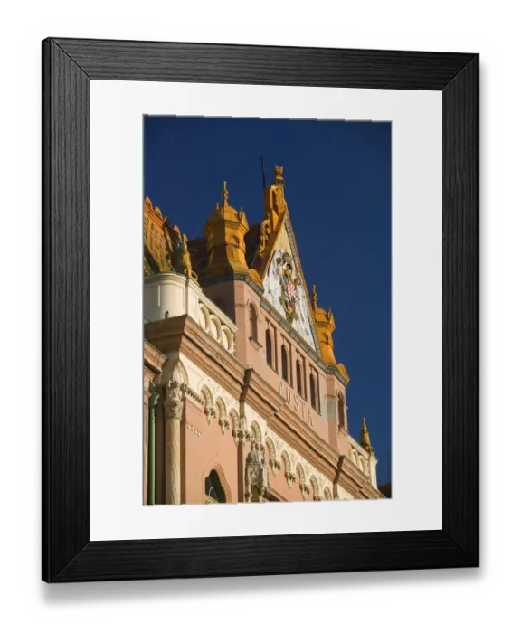 Framed Print : HUNGARY-Southern Transdanubia-PECS: Art Nouveau Style Main Post Office